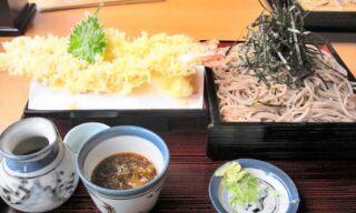大エビ天ざる